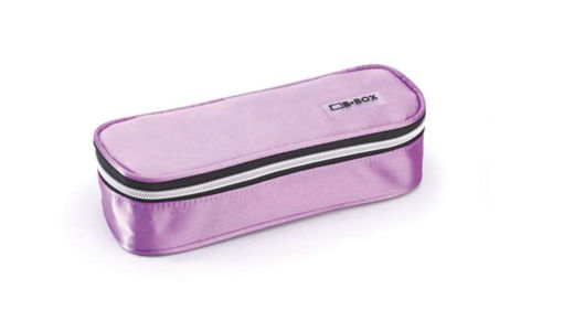 Picture of BIG OVAL POUCH SATIN PURPLE